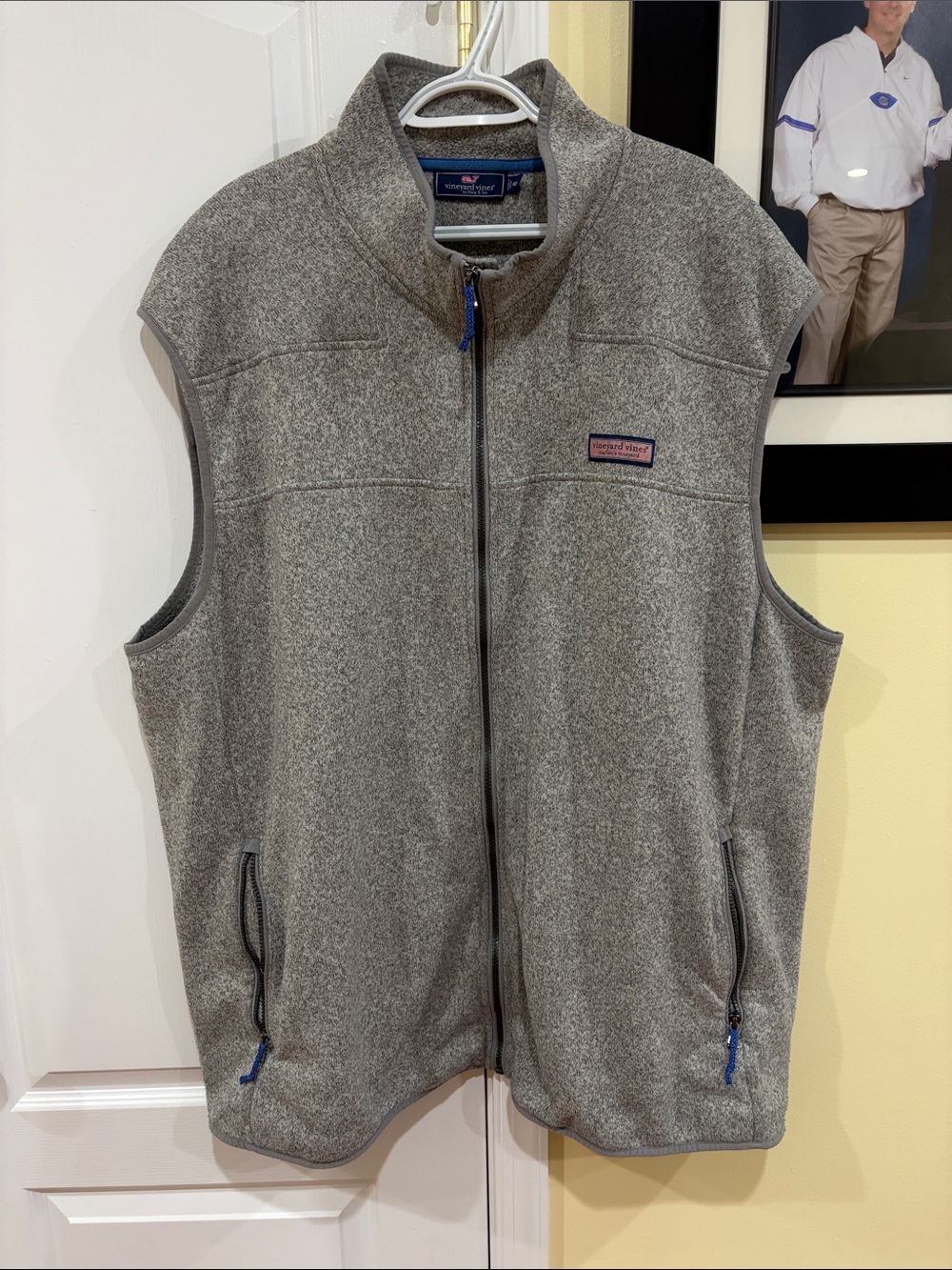 Vineyard Vines Men's Heather Gray Vest